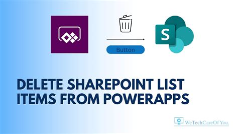  Microsoft365 . . Powerapps delete record from sharepoint list